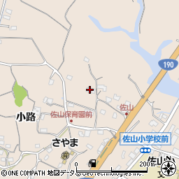 山口県山口市佐山2823周辺の地図