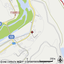 徳島県名西郡神山町阿野南行者野周辺の地図