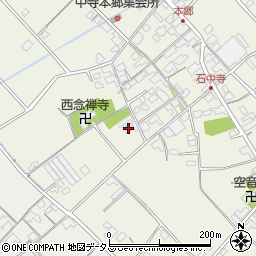 愛媛県今治市中寺691周辺の地図
