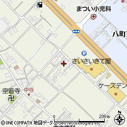 愛媛県今治市中寺572-3周辺の地図