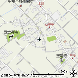愛媛県今治市中寺469周辺の地図
