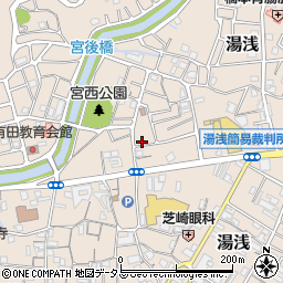 和歌山県有田郡湯浅町湯浅1711-8周辺の地図