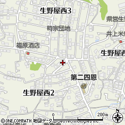 山口県下松市生野屋西周辺の地図