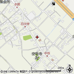 愛媛県今治市中寺539周辺の地図