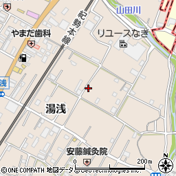 和歌山県有田郡湯浅町湯浅2288周辺の地図