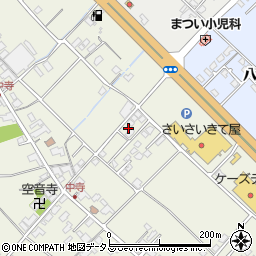 愛媛県今治市中寺570-5周辺の地図