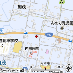 阿波銀行加茂支店 ＡＴＭ周辺の地図
