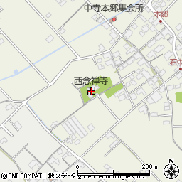 愛媛県今治市中寺724周辺の地図