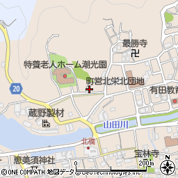 和歌山県有田郡湯浅町湯浅2588周辺の地図