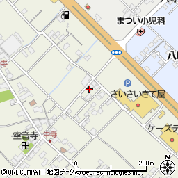 愛媛県今治市中寺570周辺の地図