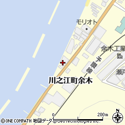 愛媛県四国中央市川之江町余木96周辺の地図