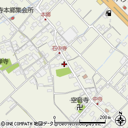 愛媛県今治市中寺518周辺の地図