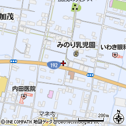 阿麺房周辺の地図