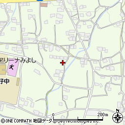 徳島県三好郡東みよし町昼間1585周辺の地図