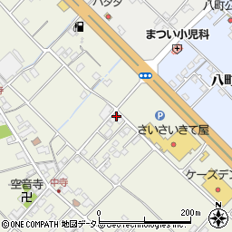 愛媛県今治市中寺570-1周辺の地図