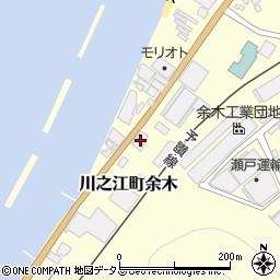 愛媛県四国中央市川之江町余木126周辺の地図