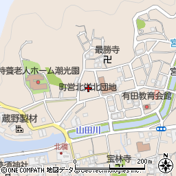 町営北栄北団地周辺の地図