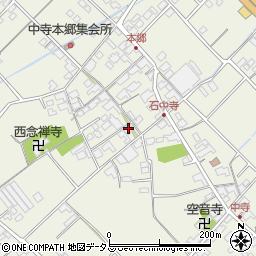 愛媛県今治市中寺684周辺の地図