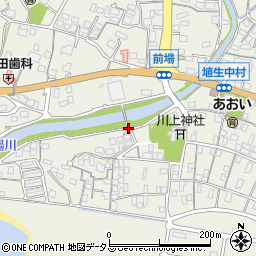 山口県山陽小野田市埴生周辺の地図