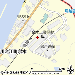 愛媛県四国中央市川之江町余木199周辺の地図