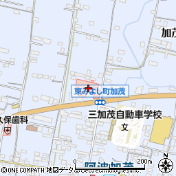 三加茂田中病院周辺の地図