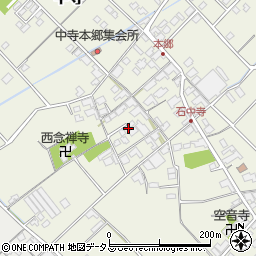 愛媛県今治市中寺679-14周辺の地図