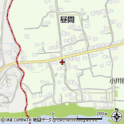 徳島県三好郡東みよし町昼間2726周辺の地図