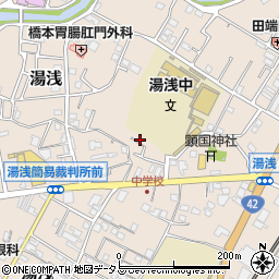 和歌山県有田郡湯浅町湯浅1804-7周辺の地図