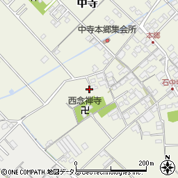 愛媛県今治市中寺708周辺の地図