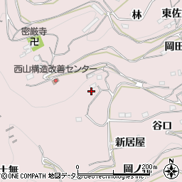 徳島県三好市池田町西山久保3928-2周辺の地図
