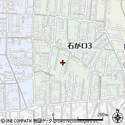山口県防府市石が口3丁目11周辺の地図