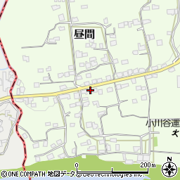 徳島県三好郡東みよし町昼間2722周辺の地図