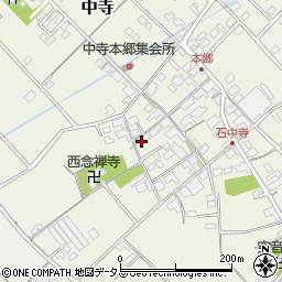 愛媛県今治市中寺678周辺の地図