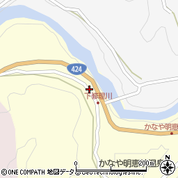 和歌山県有田郡有田川町修理川38周辺の地図