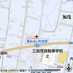 徳島県三好郡東みよし町加茂1883-13周辺の地図