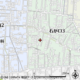 山口県防府市石が口3丁目12周辺の地図