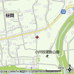 徳島県三好郡東みよし町昼間2614周辺の地図
