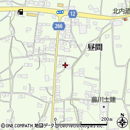 徳島県三好郡東みよし町昼間710周辺の地図