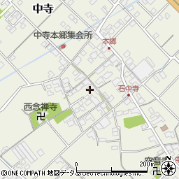 愛媛県今治市中寺682周辺の地図
