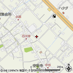 愛媛県今治市中寺524周辺の地図