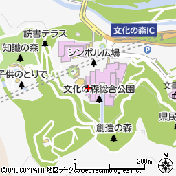 徳島県立博物館周辺の地図