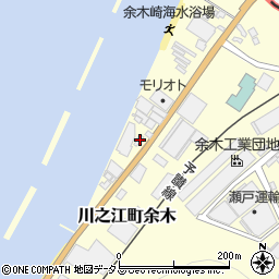 愛媛県四国中央市川之江町余木85周辺の地図