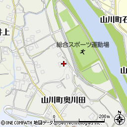 徳島県吉野川市山川町奥川田99周辺の地図