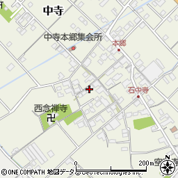 愛媛県今治市中寺675周辺の地図