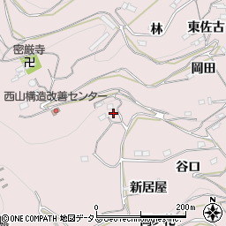 徳島県三好市池田町西山久保3933周辺の地図