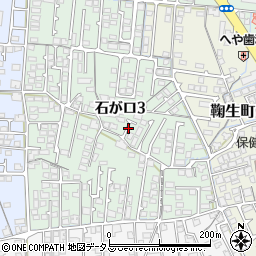 山口県防府市石が口3丁目10周辺の地図