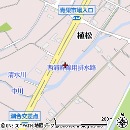 前浜工業防府工場周辺の地図