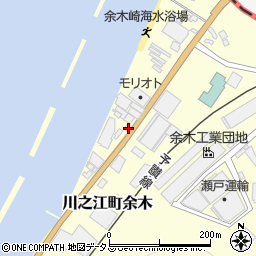 愛媛県四国中央市川之江町余木82周辺の地図