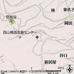 徳島県三好市池田町西山久保3932周辺の地図