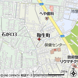 山口県防府市鞠生町周辺の地図